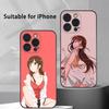 Anime Chizuru M-Mizuhara Phone Case For iPhone 16 15 14 13 Pro Max Plus Mini Frosted Soft Shell Funda Shockproof Cases