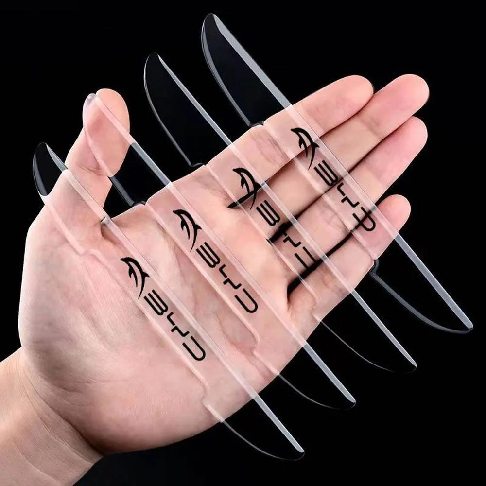 

4PCS Car Door Anti-collision Strip Auto Accessories For BYD Atto 3 Act Seal Tang F3 E6 Yuan Song Plus EV F0 Qin Han Dolphin S6