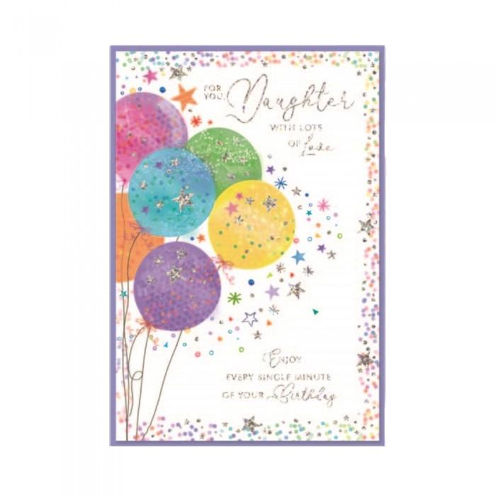 Simon Elvin For You Daughter Happy Birthday Greetings Card (Pack of 6)