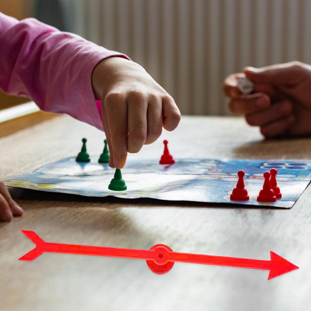 Large Red Arrow Spinner Magnetic For Classroom Games And DIY Activities Interactive Game Spinner Accessories