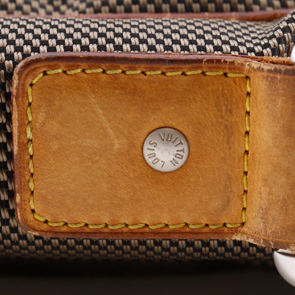 LOUIS VUITTON Sitadan NM Shoulder Bag M93224 Tail Brown Damier Jean Canvas mens Used