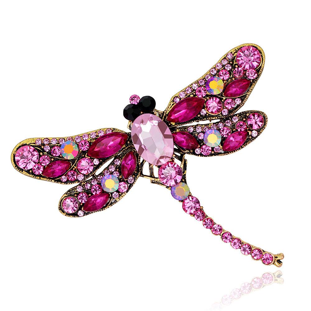 Spilla Spilla Libellula Per Donne Con Materiale In Lega Gioielli Decorativi Eleganti