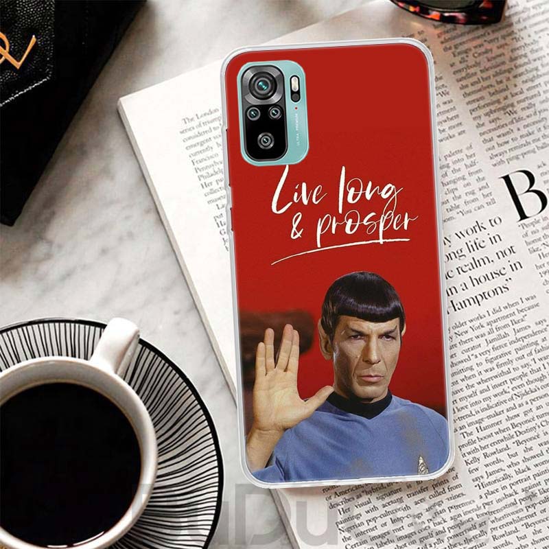 Star Movie T-Trek Cover For Xiaomi Redmi Note 10 9S 9 8T 8 Pro 7 5 Mi 9T 10T 11T 12T 11 12 Lite 12X A3 A2 A1 Print Coque