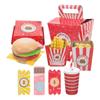 Jezus Hamburger Frytki Combo Symulacja Dziecko Dzieci Zabawka Dziewczynka Maluch Dzieci Zabawka Papier Jedzenie