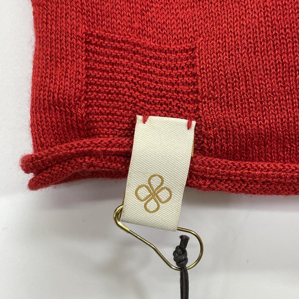 TOYOBOSHI NANATSU 09IT-SC0001 Silk Cashmere Top In Red Tops 2 RedUsed