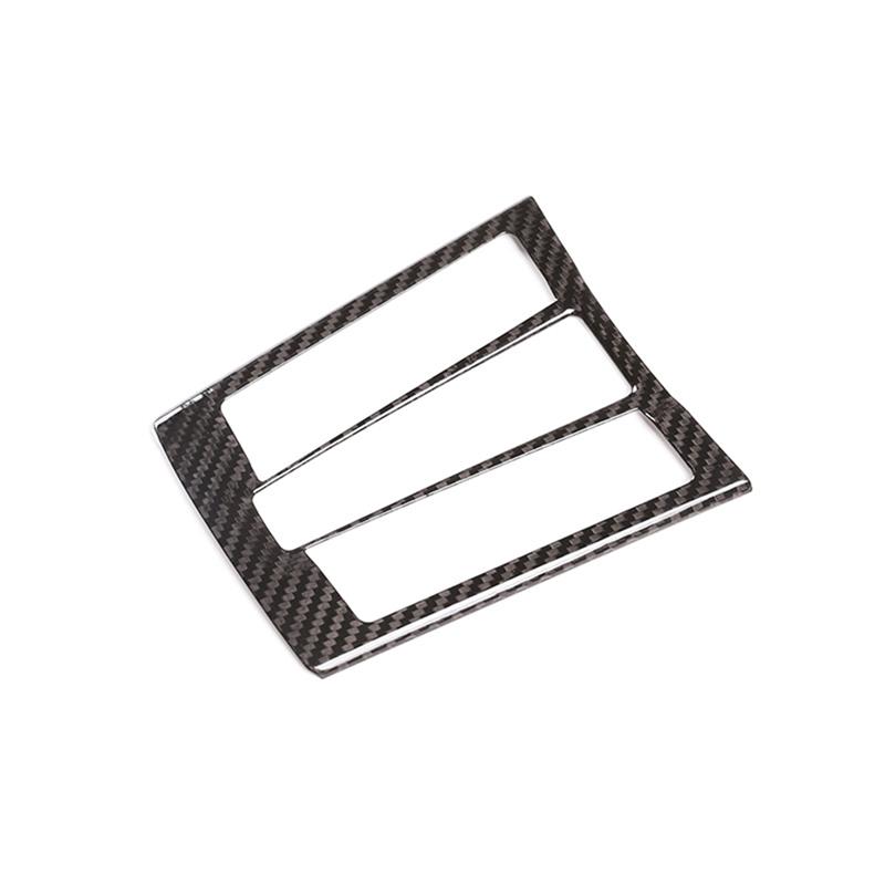 For Porsche 911 718 2012-2019 Dry Carbon Fiber Central Control Mode Switch Button Panel Trim Sticker Car Replacement Accessories