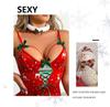 Rose 'n' Pure Desire Sexy Butterfly Bodysuit - Women's Christmas Lingerie Set (F5049)