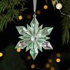 Shiny Christmas Tree Snowflake Pendant Acrylic Elk Xmas Ornament Hangging Party Supplies Christmas Tree Decorations New Year