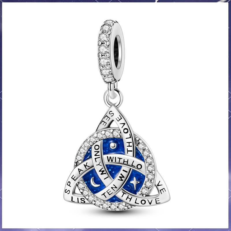 Медный Кельтский Узел Звездное Небо Кулон Подходит Для Оригинальных Браслетов, Создание Модных Украшений Ожерелья Женские