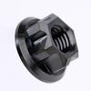 Golden Blue Grey Purple Candy Green M5 M6 M8 M10 M12 A3 Flange Screw Nut TC4 GR5 Titanium Alloy DIY Motorcycle
