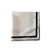 16 Mmi Jacquard 111 Mulberry Silk Small Square Scarf Women's Summer Thin Silk Scarf with White Shirt Silk Scarf