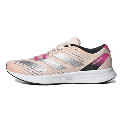 Adizero Rc 5 Comfortable Trendy Fabric Non-Slip Wear-Resistant Lightweight Low-Top Running Shoes Men Sneakers Pink HQ3678
