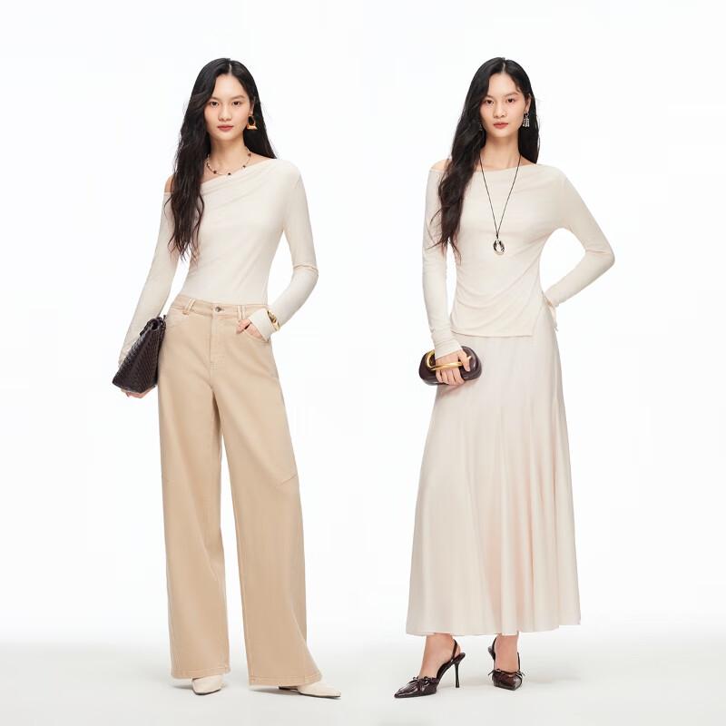 VEROMODA Women s Asymmetric One-Shoulder T-Shirt 2XL