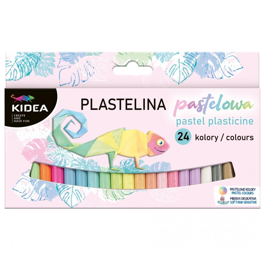 Kidea Pastel Plasticine 24 Colors Derform