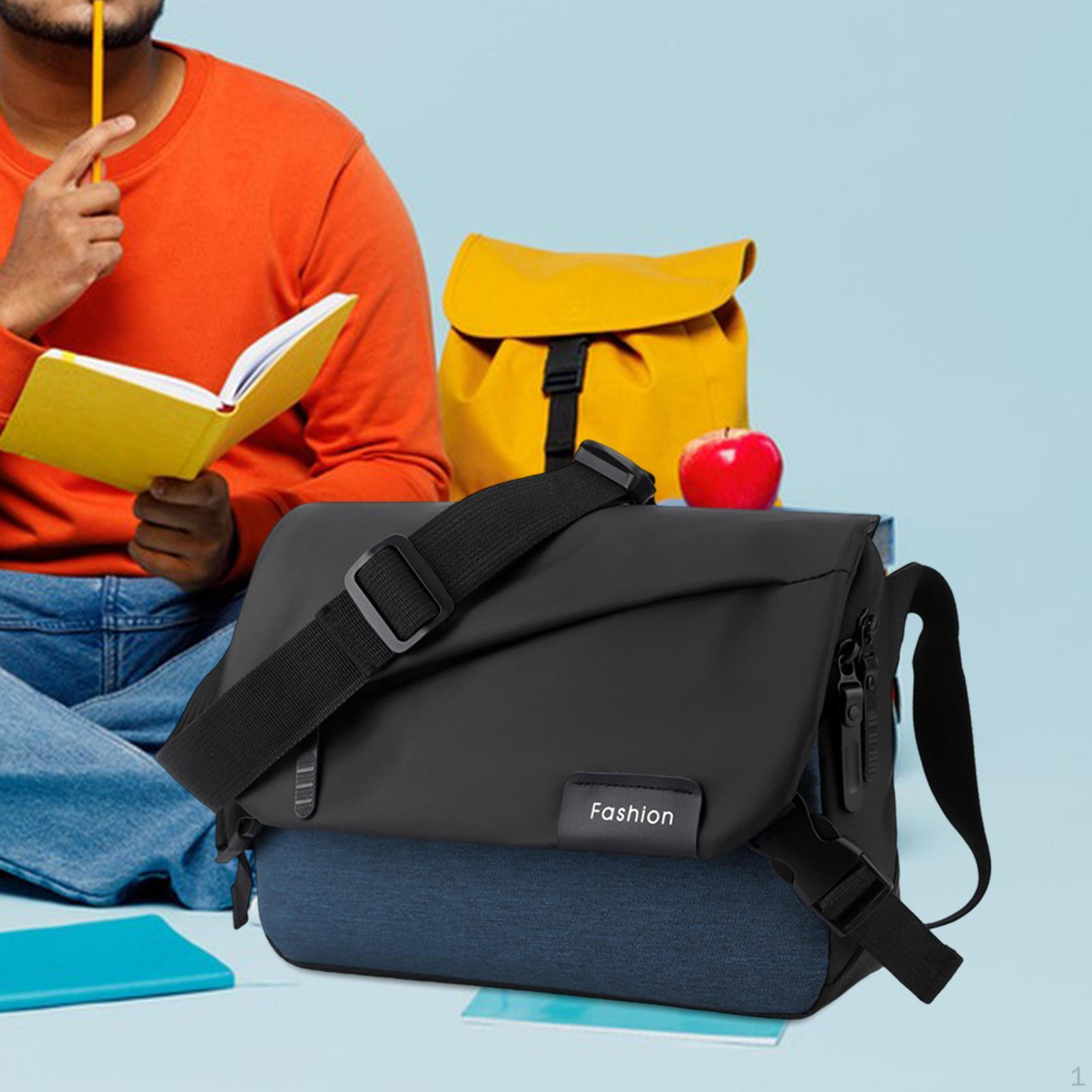 

Сумка через плечо для женщин и мужчин - Идеальный вариант для путешествий и активного отдыха Black Dark Blue