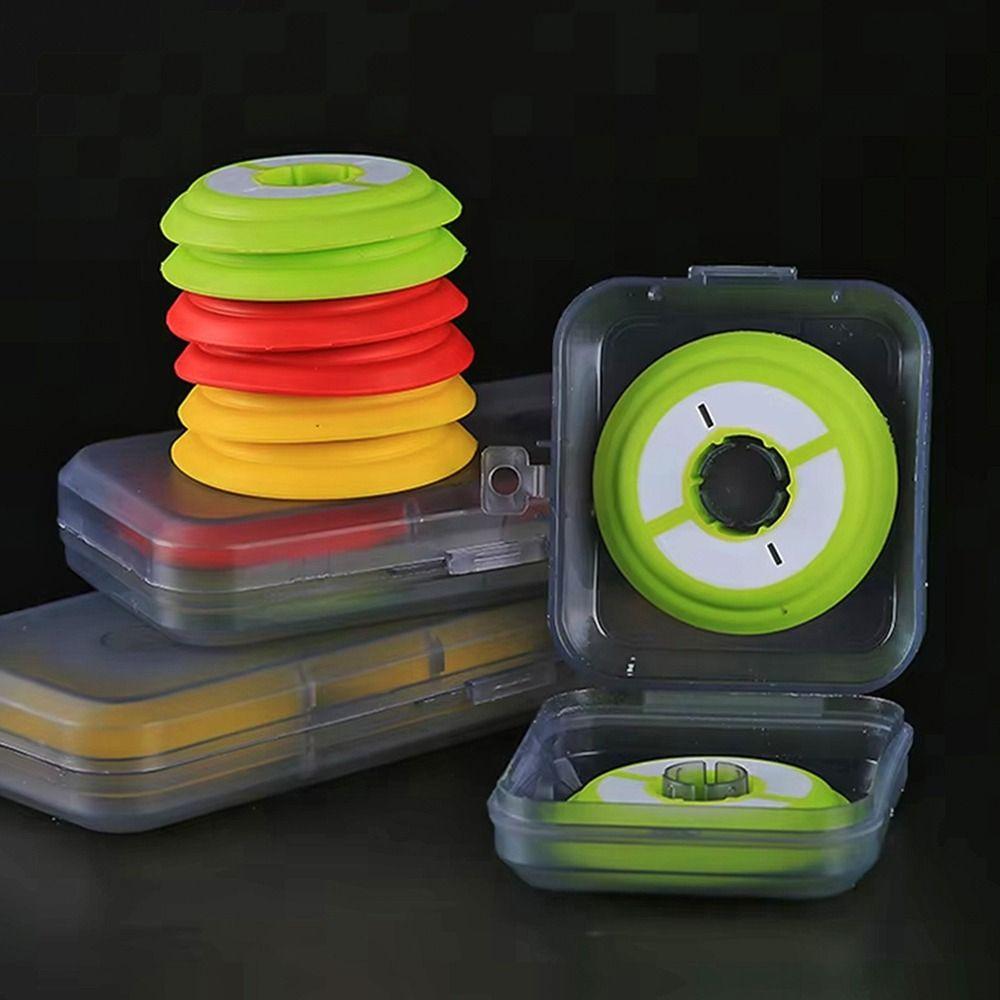 1Pcs Closed Fishing Main Line Box 2-6 Spindle Line Storage Box  Fishing Accessories