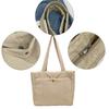 Shoulder Bag For Women Solid Color Soft Cloth Large Capacity Female Handbags Tote Bags