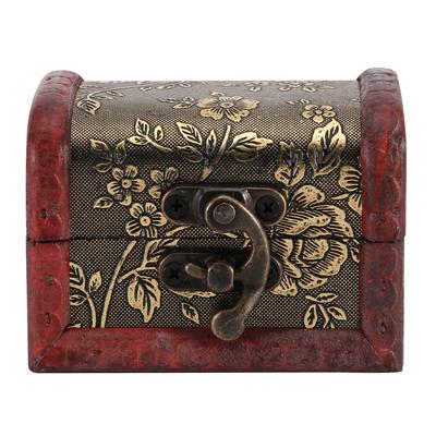 Vintage Style Wooden Box Display Decoration Wood Storage Box for Candy Jewelry Ornaments