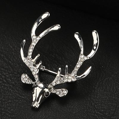 Gift Box Men'S Fashion Brooch Collar Pin Suit Corsage Suit Badge Personality Trend Badge Accessories