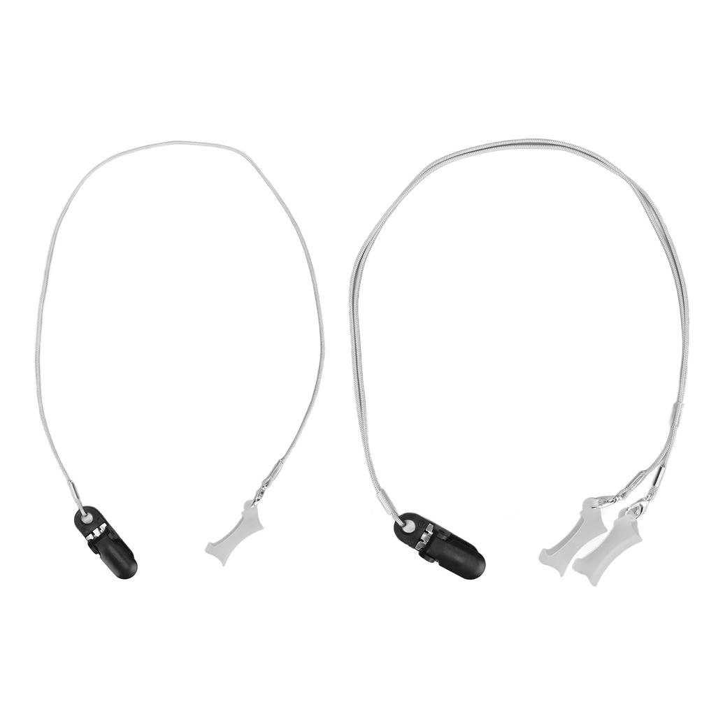 Sound Aid Clip Protector Lanyard Fixation Rope Portable Prevent Lost Sound Amplifier Clip Holder Bla