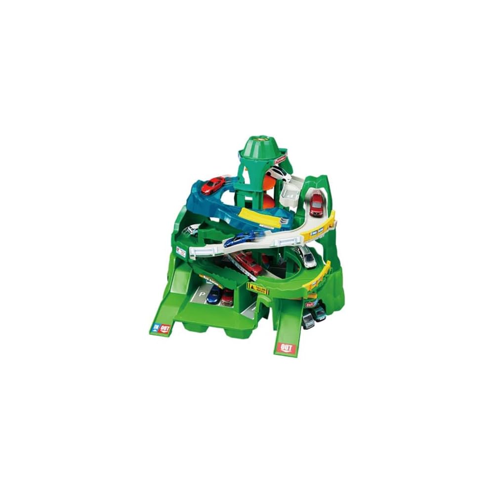 Takara Tomy Twin Course Mountain Drive Toy with Two Tracks and Interactive Features