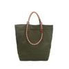 Fashion Solid Color Nylon Versatile Tote Bags Work Purse Stylish Simple Top-Handle Bags Large Elegant Casual Youth Shoulder Bag
