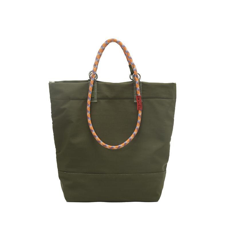 Fashion Solid Color Nylon Versatile Tote Bags Work Purse Stylish Simple Top-Handle Bags Large Elegant Casual Youth Shoulder Bag