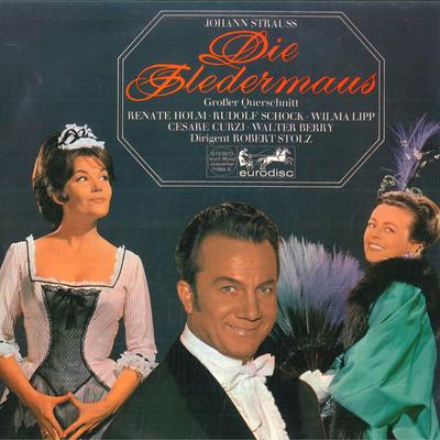 LP Record RENATE HOLM RUDOLF SCHOCK WILMA L  Strauss Jr. S71683IE EURODISC Germany Classical Used