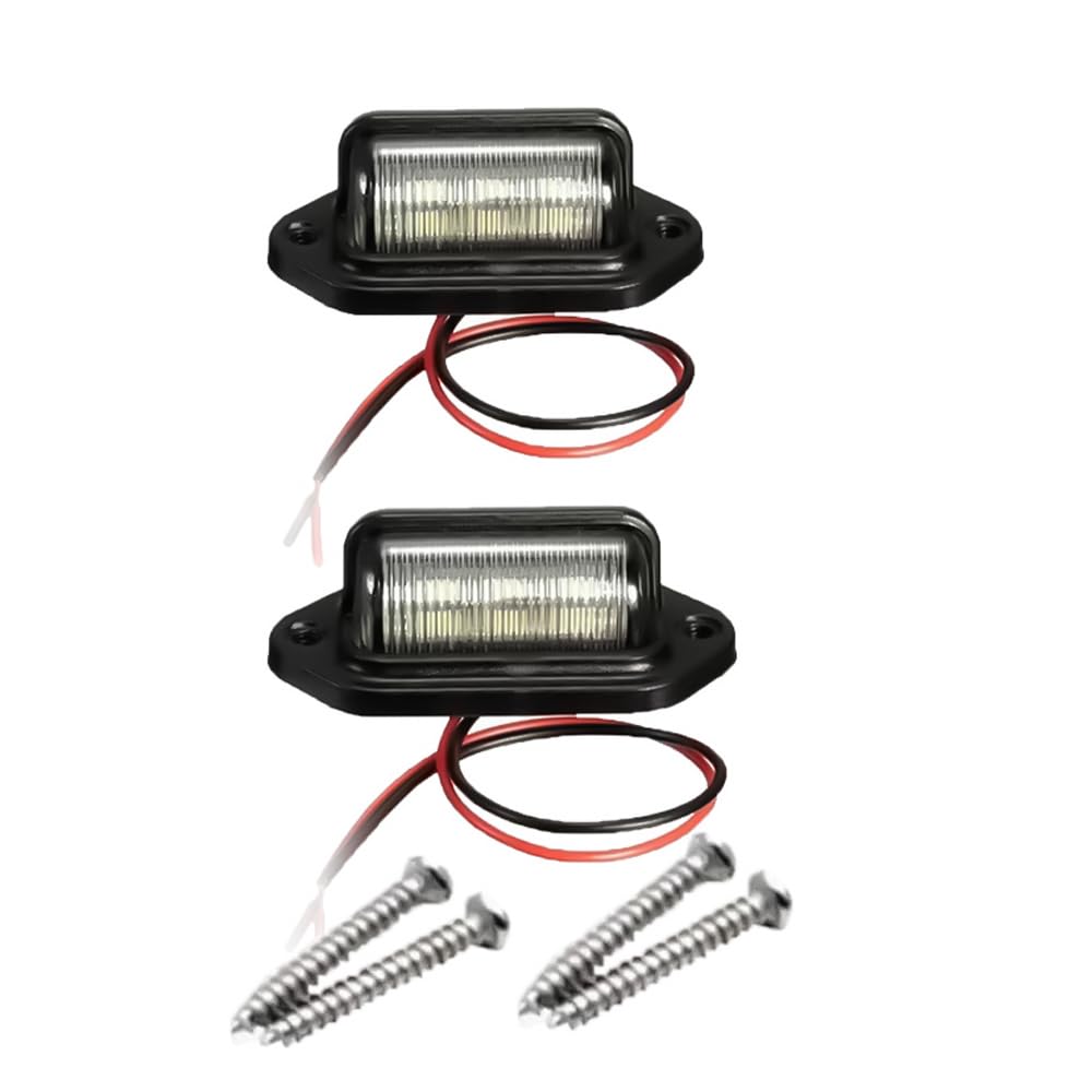KASELIN License Lamp Back Lamp Marker LED License Plate Light чёрный