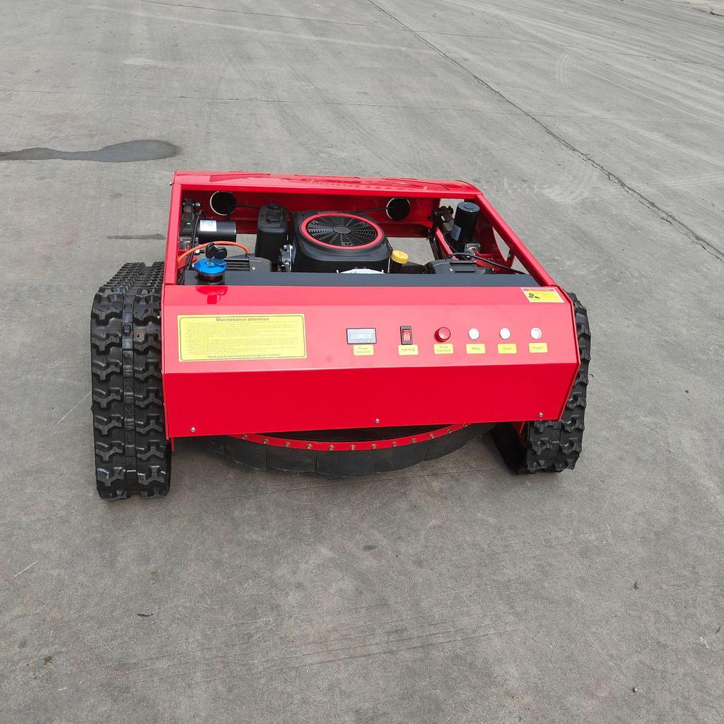 HT800 Remote-Control Crawler Lawn Mower: Smart Home Weeder & Orchard Weed Shredder