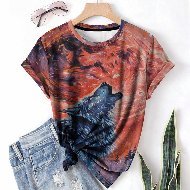 

Повседневная спортивная женская футболка с круглым вырезом, с короткими рукавами, свободного кроя, повседневная, дышащая 6XL