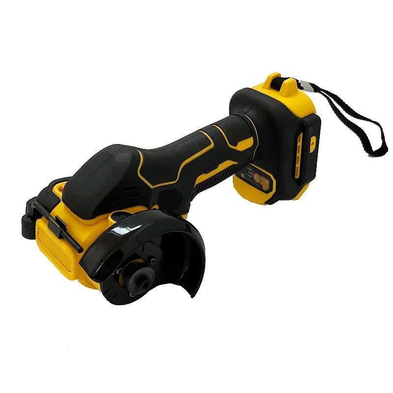 Fit DEWALT Cordless Angle Grinder 3 Inch Mini Polishing Grinding Machine Electric Cutting Power Tools For 20V Battery