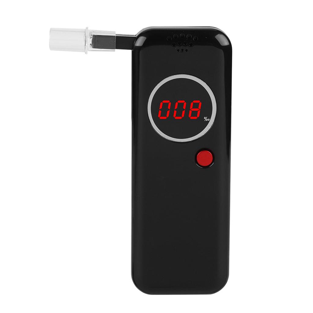 Red LCD Mini Digital Backlight Alcohol Breathalyzer Professional Police Alcohol Breath Detector