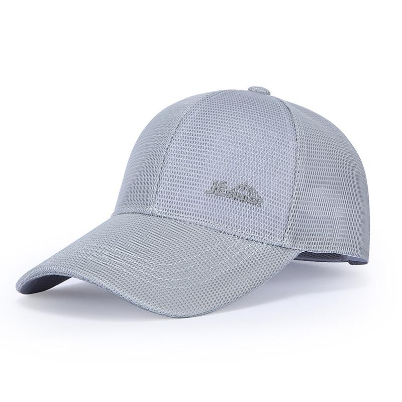 Breathable Mesh Baseball Cap Outdoor Sports Sunscreen Hat Middle-Aged Men's Cap