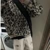 Men's Retro Leopard Print Sweater - High-End Color Block Knitwear