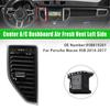 Front Left Middle AC Vent Grille 95B819201 For Porsche Macan 2014-2017
