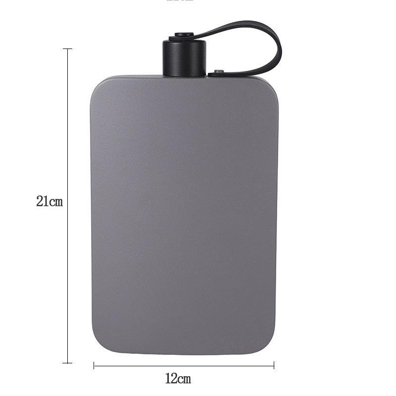 17oz Nerūsējošā Tērauda Plakana Hip Flask