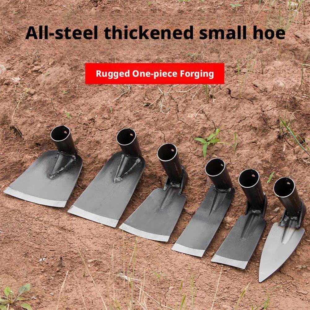 Zahradní motyka Venkovní zemědělské nářadí Malá kovaná Plecí pro výsadbu Motyka Zelenina Květiny A V0P4