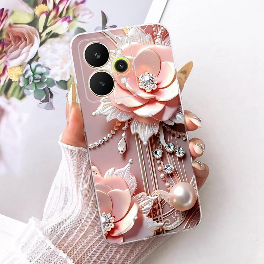 For Realme 15 Pro RMX5101 Case Transparent Printing Soft Silicone TPU Back Cover For Realme15 Capa Realme 15Pro Phone Shell