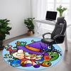 1PC Magical Magic Creatures Office Round Area Rug,  Mat Suitable ForOffice, Under Office Chairs Bedroom Living Room Home Decor, Room Deco