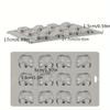 WTEMPO Elephants Silicone Molds for Making Handmade Soaps, Candles, Resin Crafts, Ornaments, DIY Projects, Home Decor & Craft Making Supplies Molds