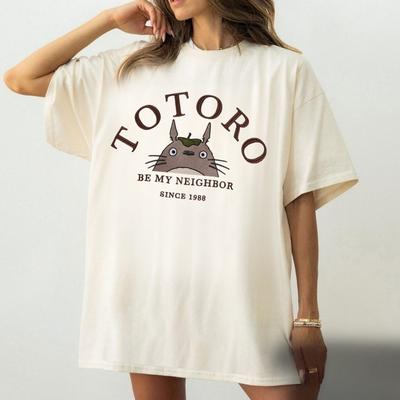 Our Universe Studio Ghibli My Neighbor Totoro Be My Neighbor Anime Manga Shirt