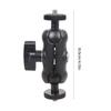 1/4inch Male To Male Thread Adapters 360 Degree Rotation Aluminum Alloy For Camera Tripods Mic Stand Speaker Display Mount