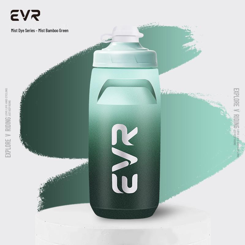 EVR Colorful Lightweight Plastic Cycling Water Bottle for Mountain & Road Bikes