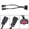 Auto Conversion Harnesses Quad Housing To Projector Headlight Wring Connector For Dodge Ram 2009 2010 2011 2012 2013 2014-2018