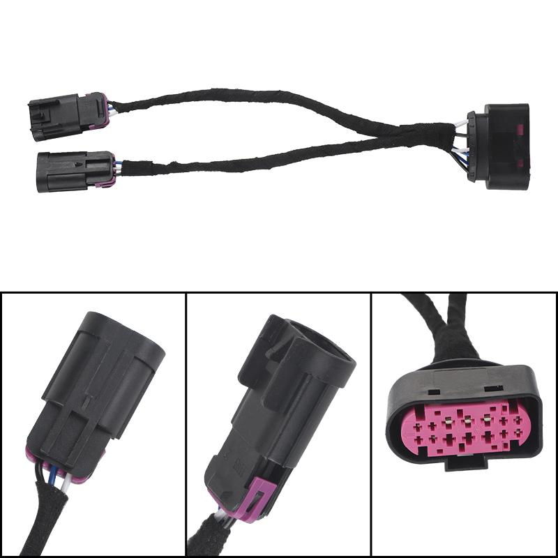 Auto Conversion Harnesses Quad Housing To Projector Headlight Wring Connector For Dodge Ram 2009 2010 2011 2012 2013 2014-2018