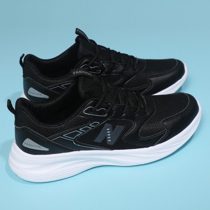 

Casual shoes spring new fashion trend outdoor running shoes men s and women s comfortable breathable sports shoes 36 чёрный