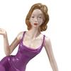 20x7.8x5cm Art Female Figure Sculpture Incense Burner Home Decor Statue For Living Room Bedroom Study Bookshelf Display Cabine