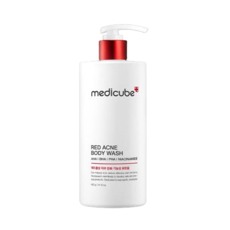 Medicube Rotes Akne-Duschgel 2.0, 400 g