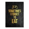 Modern Abstract Gaming Gamer Quotes Canvas Posters Black Golden Game Painting Wall Art for Living Room Kidsroom Decor Cuadros